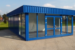 Container Modulgebäude Sozialcontainer mobilen Wohncontainer Polen